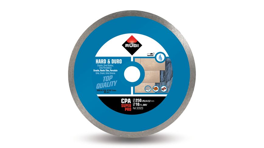 Алмазный диск для твёрдых материалов Сплошной CPA-300 Superpro 30930 фото