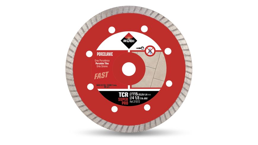 Алмазный диск для керамогранита Turbo TCR-180 Superpro 31975 фото