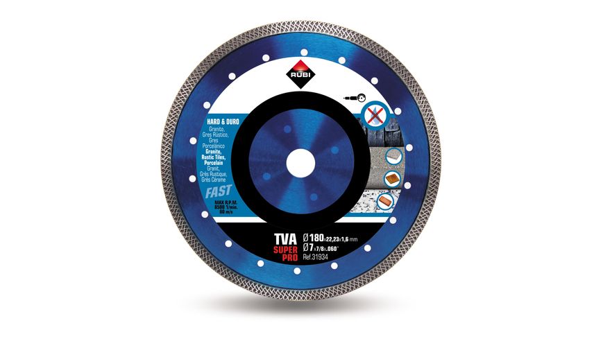 Алмазный диск для твёрдых материалов Turbo Viper TVA-125 Superpro 31933 фото